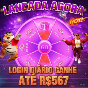 Imagem promocional dos ganhos da 7r7r